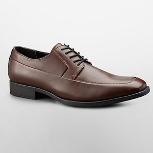Calvin Klein dark brown dress shoes
